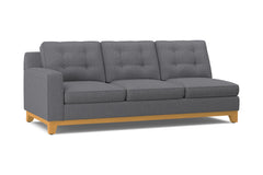 Brentwood Left Arm Sofa :: Leg Finish: Natural / Configuration: LAF - Chaise on the Left