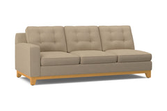 Brentwood Left Arm Sofa :: Leg Finish: Natural / Configuration: LAF - Chaise on the Left