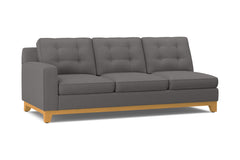 Brentwood Left Arm Sofa :: Leg Finish: Natural / Configuration: LAF - Chaise on the Left
