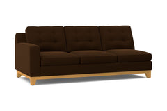 Brentwood Left Arm Sofa :: Leg Finish: Natural / Configuration: LAF - Chaise on the Left