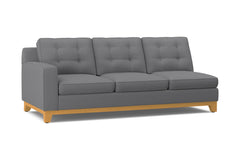 Brentwood Left Arm Sofa :: Leg Finish: Natural / Configuration: LAF - Chaise on the Left