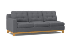 Brentwood Left Arm Sofa :: Leg Finish: Natural / Configuration: LAF - Chaise on the Left