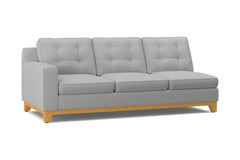Brentwood Left Arm Sofa :: Leg Finish: Natural / Configuration: LAF - Chaise on the Left