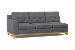 Brentwood Left Arm Sofa :: Leg Finish: Natural / Configuration: LAF - Chaise on the Left