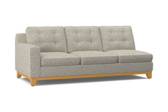 Brentwood Left Arm Sofa :: Leg Finish: Natural / Configuration: LAF - Chaise on the Left