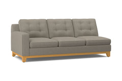 Brentwood Left Arm Sofa :: Leg Finish: Natural / Configuration: LAF - Chaise on the Left