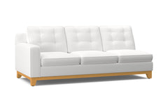 Brentwood Left Arm Sofa :: Leg Finish: Natural / Configuration: LAF - Chaise on the Left