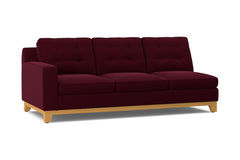 Brentwood Left Arm Sofa :: Leg Finish: Natural / Configuration: LAF - Chaise on the Left