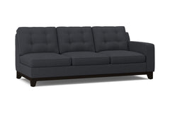 Brentwood Right Arm Sofa :: Leg Finish: Espresso / Configuration: RAF - Chaise on the Right