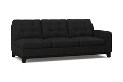 Brentwood Right Arm Sofa :: Leg Finish: Espresso / Configuration: RAF - Chaise on the Right