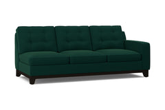 Brentwood Right Arm Sofa :: Leg Finish: Espresso / Configuration: RAF - Chaise on the Right