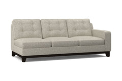 Brentwood Right Arm Sofa :: Leg Finish: Espresso / Configuration: RAF - Chaise on the Right
