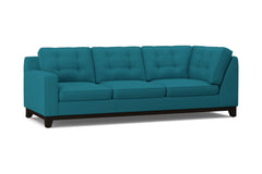 Brentwood Left Arm Corner Sofa :: Leg Finish: Espresso / Configuration: LAF - Chaise on the Left