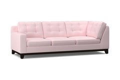 Brentwood Left Arm Corner Sofa :: Leg Finish: Espresso / Configuration: LAF - Chaise on the Left