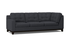 Brentwood Left Arm Corner Sofa :: Leg Finish: Espresso / Configuration: LAF - Chaise on the Left
