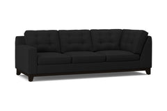 Brentwood Left Arm Corner Sofa :: Leg Finish: Espresso / Configuration: LAF - Chaise on the Left
