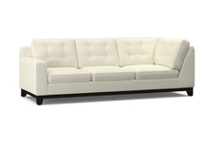 Brentwood Left Arm Corner Sofa :: Leg Finish: Espresso / Configuration: LAF - Chaise on the Left