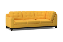 Brentwood Left Arm Corner Sofa :: Leg Finish: Espresso / Configuration: LAF - Chaise on the Left