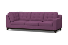 Brentwood Right Arm Corner Sofa :: Leg Finish: Espresso / Configuration: RAF - Chaise on the Right