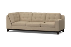 Brentwood Right Arm Corner Sofa :: Leg Finish: Espresso / Configuration: RAF - Chaise on the Right