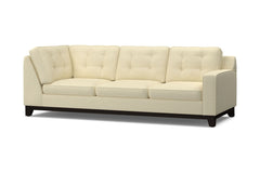 Brentwood Right Arm Corner Sofa :: Leg Finish: Espresso / Configuration: RAF - Chaise on the Right