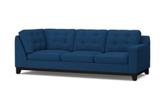Brentwood Right Arm Corner Sofa :: Leg Finish: Espresso / Configuration: RAF - Chaise on the Right