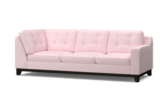 Brentwood Right Arm Corner Sofa :: Leg Finish: Espresso / Configuration: RAF - Chaise on the Right
