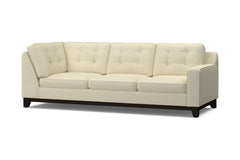 Brentwood Right Arm Corner Sofa :: Leg Finish: Espresso / Configuration: RAF - Chaise on the Right