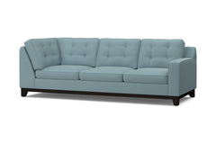 Brentwood Right Arm Corner Sofa :: Leg Finish: Espresso / Configuration: RAF - Chaise on the Right