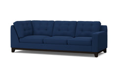 Brentwood Right Arm Corner Sofa :: Leg Finish: Espresso / Configuration: RAF - Chaise on the Right
