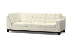 Brentwood Right Arm Corner Sofa :: Leg Finish: Espresso / Configuration: RAF - Chaise on the Right