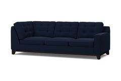Brentwood Right Arm Corner Sofa :: Leg Finish: Espresso / Configuration: RAF - Chaise on the Right