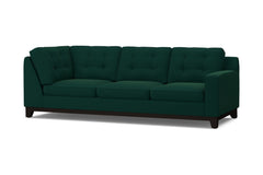Brentwood Right Arm Corner Sofa :: Leg Finish: Espresso / Configuration: RAF - Chaise on the Right