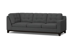 Brentwood Right Arm Corner Sofa :: Leg Finish: Espresso / Configuration: RAF - Chaise on the Right