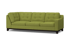Brentwood Right Arm Corner Sofa :: Leg Finish: Espresso / Configuration: RAF - Chaise on the Right