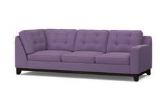 Brentwood Right Arm Corner Sofa :: Leg Finish: Espresso / Configuration: RAF - Chaise on the Right
