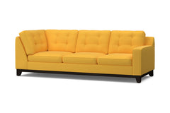 Brentwood Right Arm Corner Sofa :: Leg Finish: Espresso / Configuration: RAF - Chaise on the Right