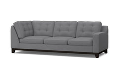 Brentwood Right Arm Corner Sofa :: Leg Finish: Espresso / Configuration: RAF - Chaise on the Right
