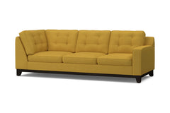 Brentwood Right Arm Corner Sofa :: Leg Finish: Espresso / Configuration: RAF - Chaise on the Right