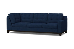 Brentwood Right Arm Corner Sofa :: Leg Finish: Espresso / Configuration: RAF - Chaise on the Right