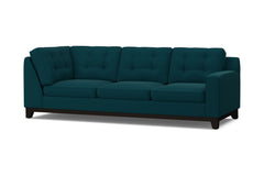 Brentwood Right Arm Corner Sofa :: Leg Finish: Espresso / Configuration: RAF - Chaise on the Right