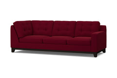 Brentwood Right Arm Corner Sofa :: Leg Finish: Espresso / Configuration: RAF - Chaise on the Right