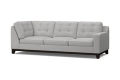 Brentwood Right Arm Corner Sofa :: Leg Finish: Espresso / Configuration: RAF - Chaise on the Right