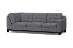 Brentwood Right Arm Corner Sofa :: Leg Finish: Espresso / Configuration: RAF - Chaise on the Right