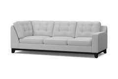 Brentwood Right Arm Corner Sofa :: Leg Finish: Espresso / Configuration: RAF - Chaise on the Right