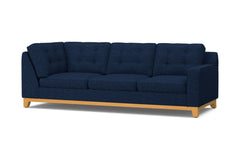 Brentwood Right Arm Corner Sofa :: Leg Finish: Natural / Configuration: RAF - Chaise on the Right