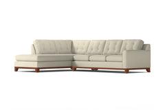 Brentwood 2pc Sectional Sofa :: Leg Finish: Pecan / Configuration: LAF - Chaise on the Left