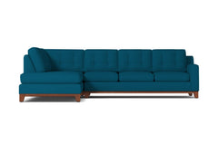 Brentwood 2pc Sectional Sofa :: Leg Finish: Pecan / Configuration: LAF - Chaise on the Left