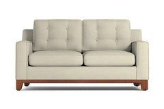 Brentwood Loveseat :: Leg Finish: Pecan / Size: Loveseat Size - 62&quot;w