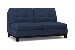 Brentwood Armless Apartment Size Sofa :: Leg Finish: Espresso